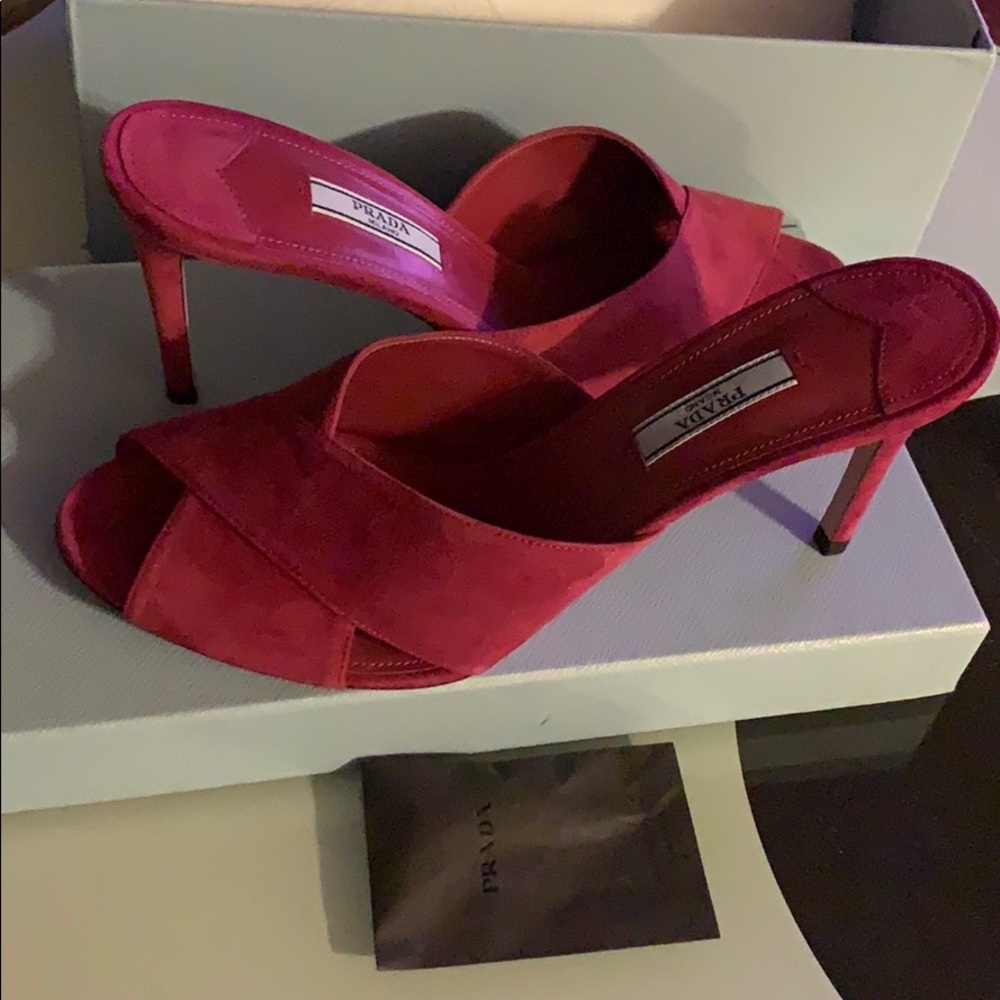 Prada Cross Slides